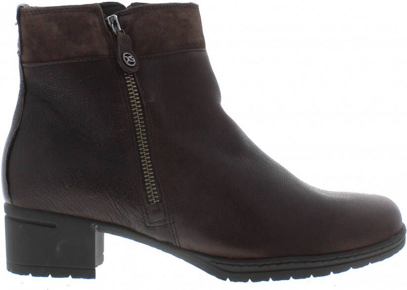 Hartjes 172.0211 13 77.77 Bruine enkellaarzen wijdte H - Foto 6