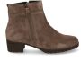 HARTJES Enkelboots Dames H Rits Booty Maat: 40 Materiaal: Suède Kleur: Taupe - Thumbnail 2