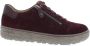 Hartjes 162.1401 34 10.10 Bordeaux kleurige dames sneakers met rits - Thumbnail 2