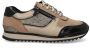HASSIA Lage Sneakers Dames Porto Maat: 41 Materiaal: Leer Kleur: Taupe - Thumbnail 2
