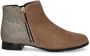 HASSIA Enkellaarsjes Dames Madeira Maat: 41 Materiaal: Suède Kleur: Taupe - Thumbnail 4