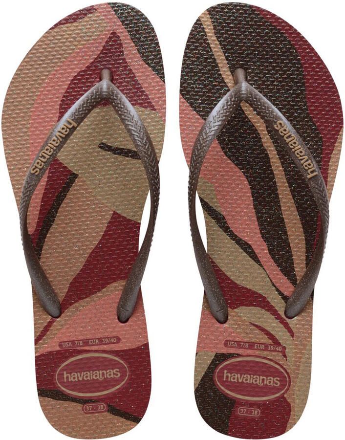 Havaianas Slim Palette Glow amaranth bordo
