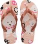 Havaianas teenslippers rosé Meisjes Rubber 27 28 - Thumbnail 3