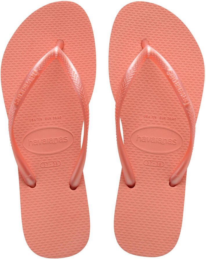 Havaianas Slim peach rose Roze