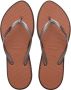 Havaianas Slim Point teenslippers donkerbruin - Thumbnail 4