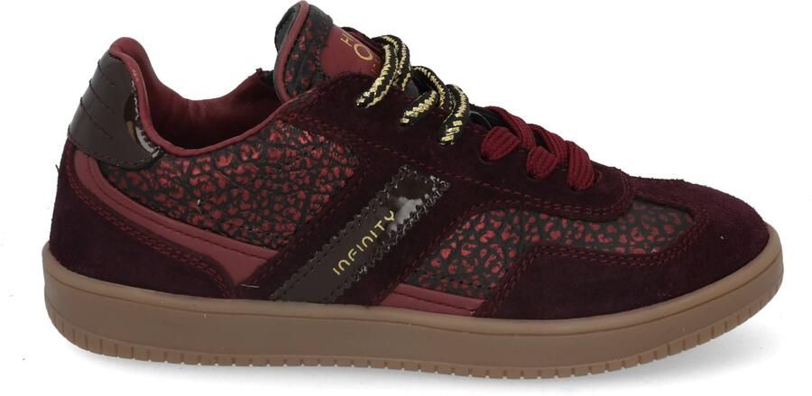 Hip H1113 Sneakers Meisjes Bordeaux - Foto 2