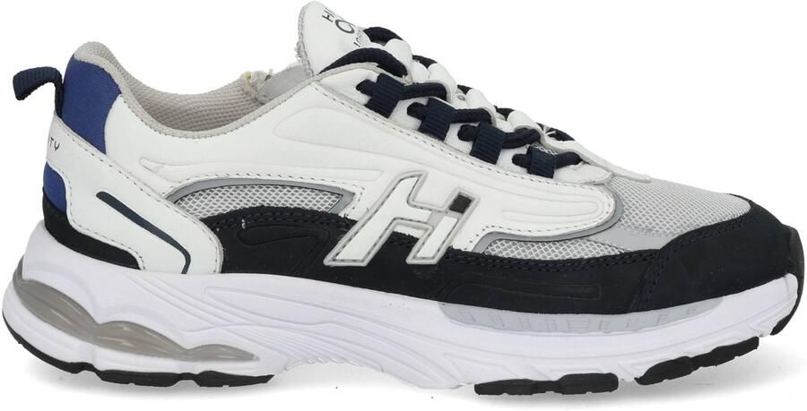 Hip Lage sneakers Chunky zool H1660 Wit Textiel - Foto 2
