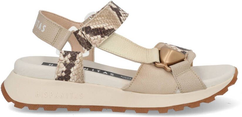 HISPANITAS Dames Chv253896 Maat: 37 Materiaal: Leer Kleur: Beige - Foto 8