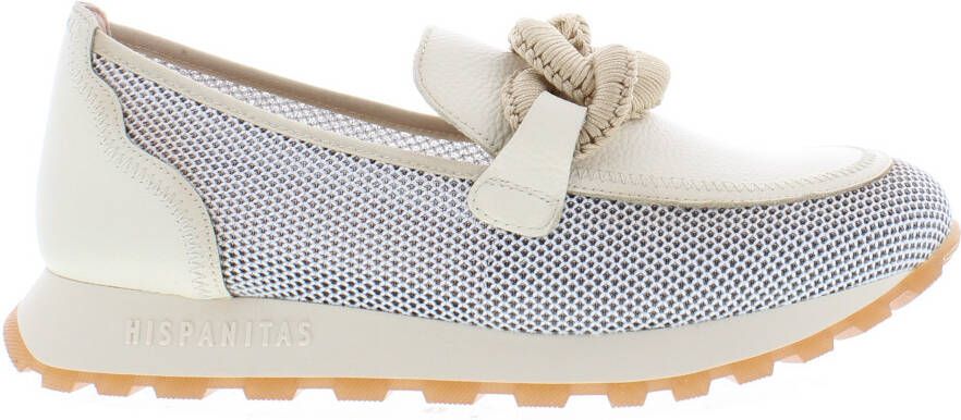 Hispanitas Loira mocassins instappers melbourne white cervo nata HV243270 - Foto 8