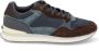 THE HOFF BRAND Lage Sneakers Heren Bari Maat: 42 Materiaal: Suède Kleur: Blauw - Thumbnail 3