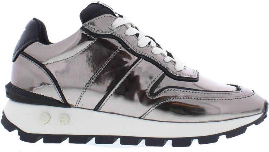 THE HOFF BRAND Lage Sneakers Dames Gateway Arch Maat: 37 Materiaal: Suède Kleur: Blauw - Foto 4