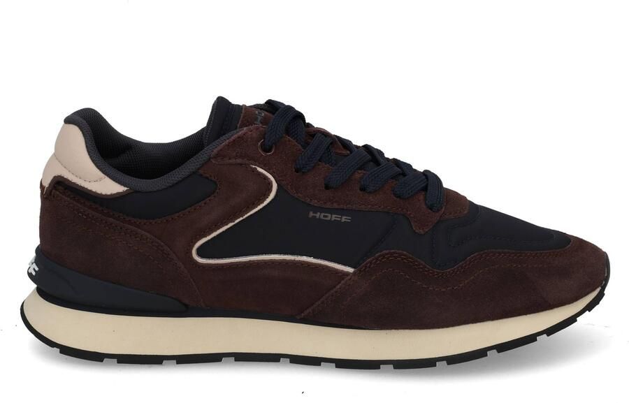 HOFF City leren suède sneakers donkerbruin - Foto 5