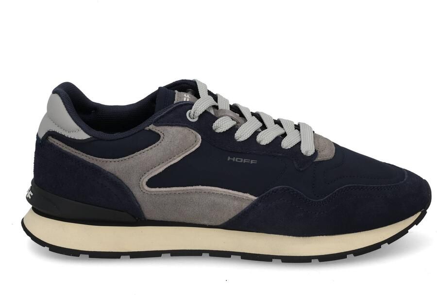 HOFF City leren suède sneakers donkerblauw - Foto 4