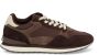 THE HOFF BRAND Lage Sneakers Heren Munich Maat: 44 Materiaal: Suède Kleur: Bruin - Thumbnail 4