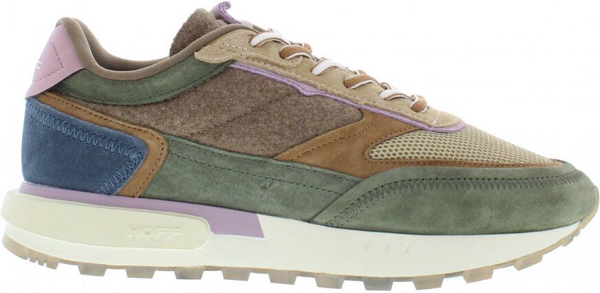 Hoff Sneakers Dames Lage sneakers Damesschoenen Suède Goa Groen combi - Foto 10