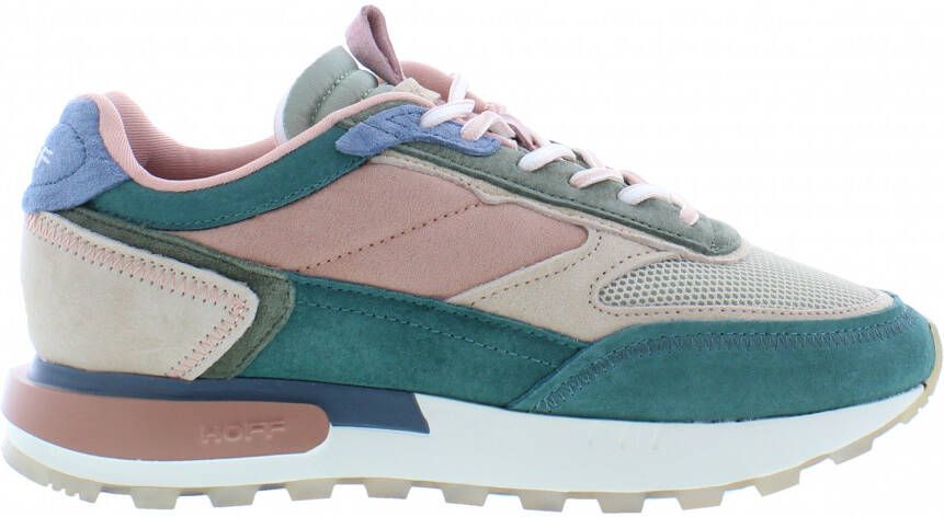 THE HOFF BRAND Lage Sneakers Dames Java Maat: 37 Materiaal: Leer Kleur: Groen - Foto 4