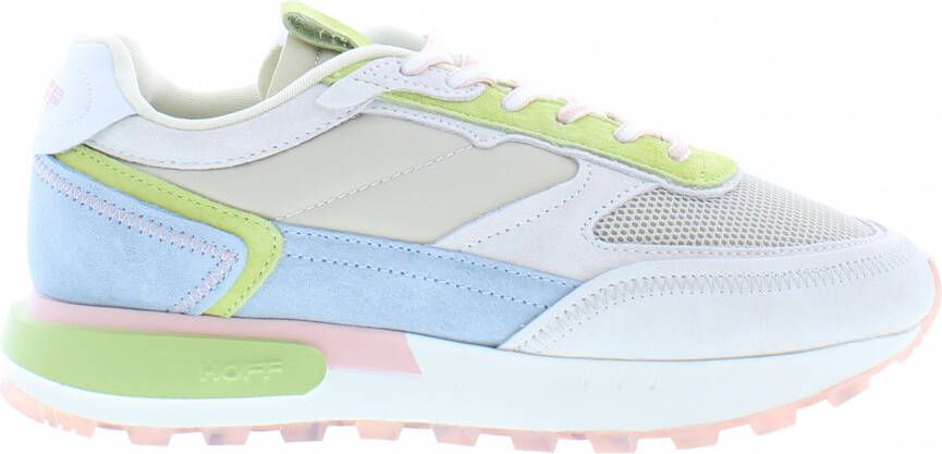 Hoff Kleurrijke Suède Damessneakers Multicolor Dames - Foto 3