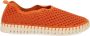 ILSE JACOBSEN Instappers Dames Tulip3275 Maat: 39 Materiaal: Textiel Kleur: Oranje - Thumbnail 5
