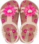Ipanema Daisy Baby gebloemde sandalen beige roze Meisjes Gerecycled materiaal 19 20 - Thumbnail 2