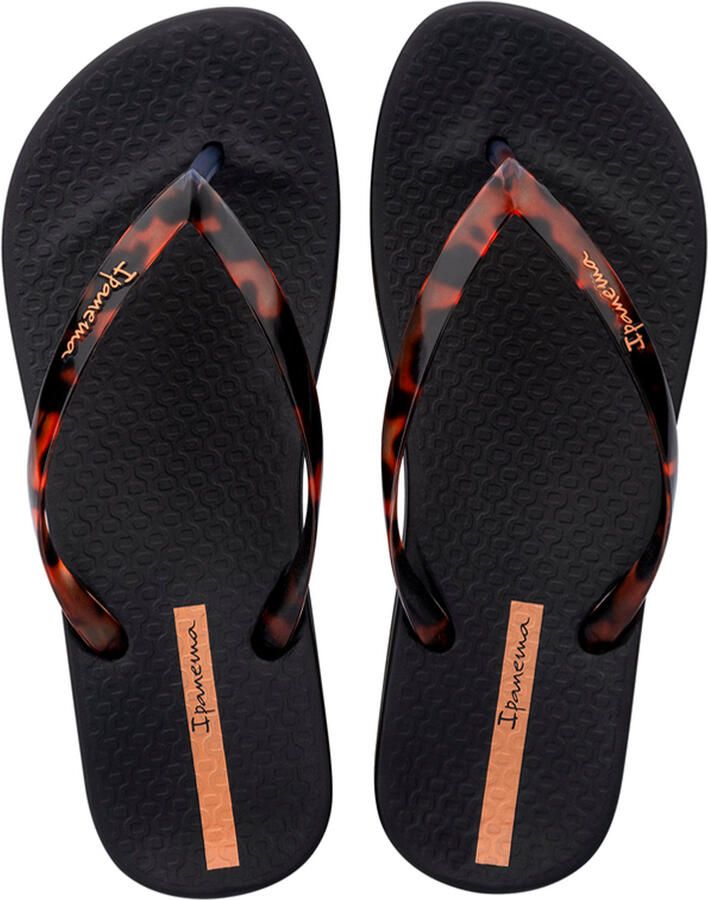 Ipanema Anatomic Connect teenslippers zwart oranje - Foto 2