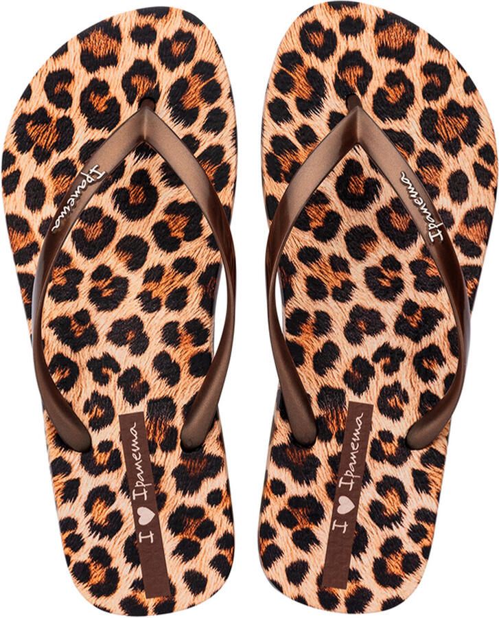 Ipanema Animal Print Dames Slippers Beige - Foto 2
