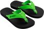 Rider Impulse Kids Teenslippers Kinderen synthetische slippers Black Green - Thumbnail 2
