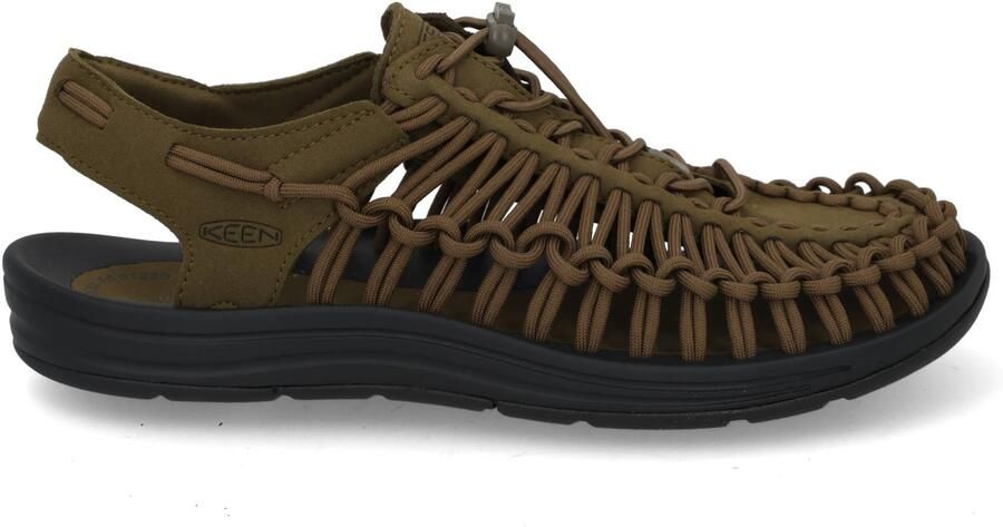 KEEN Sandalen Heren Uneek M Maat: 41 Materiaal: Suède Kleur: Groen - Foto 6