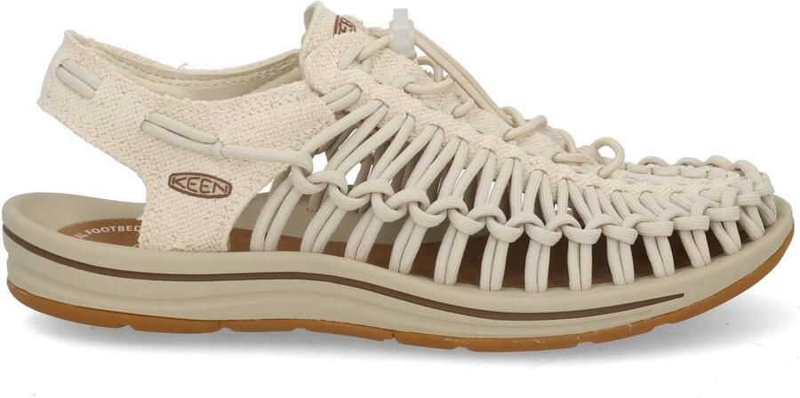 KEEN Instappers Dames Uneek W Maat: 39 Materiaal: Canvas Kleur: Beige - Foto 5