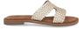Lazamani Flor Dames Slippers Leer Gold - Thumbnail 3