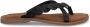 Lazamani 75.283 Ladies Toe Slippers Black - Thumbnail 4