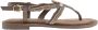 Laza i Taupe Kralen Sandalen Multicolor - Thumbnail 4
