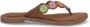 Lazamani Kleurrijke Suède Slippers Multicolor Dames - Thumbnail 7