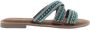 Lazamani Dames Slippers 75.474 Aqua - Thumbnail 2