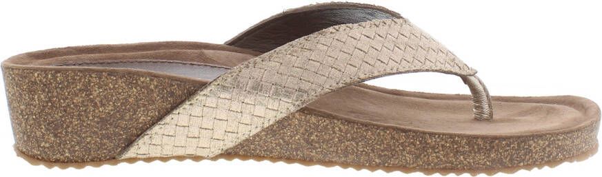 Lazamani Dames Slippers 75.807 Gold - Foto 5