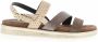 Laza i Sandalen 75.827 Brown Bruin Leer LA75827brown - Thumbnail 2