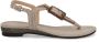 Lazamani Brienda Dames Sandalen Suede Biscuit - Thumbnail 2