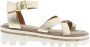 Maruti Kiki Sandalen Plat Goudkleur - Thumbnail 4