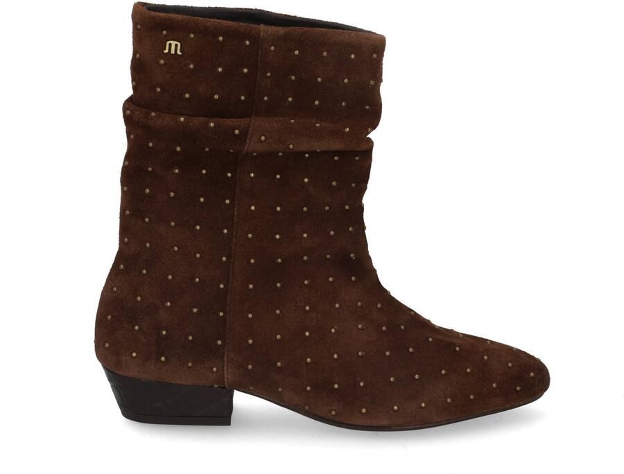 Maruti Dames Enkellaars Amina Studs Dark Brown Donkerbruin - Foto 7