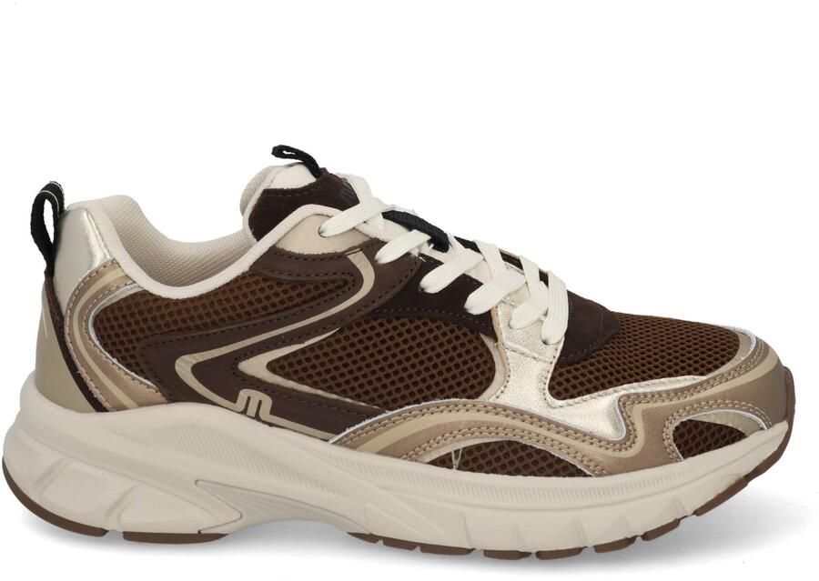 Maruti Dames Sneakers Novi Dark Brown Donkerbruin - Foto 17