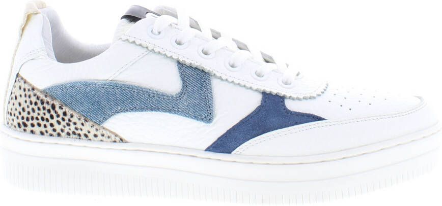 Maruti Mave white blue denim multi blauw