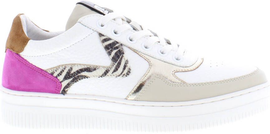 Maruti Momo white off white Wit Leer Lage sneakers Dames - Foto 4