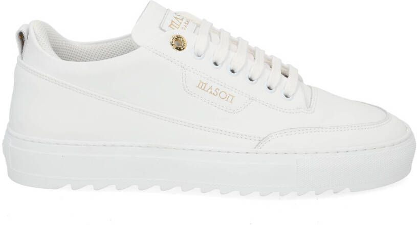 Mason Garments Lage Sneakers Heren Torino Maat: 40 Materiaal: Nubuck Kleur: Wit - Foto 9