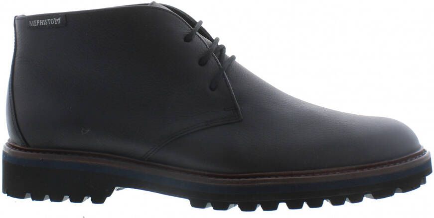 Mephisto BERTO Heren Enkellaars Zwart