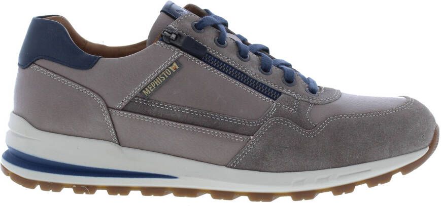 Mephisto Heren Veterschoenen Bradley Warm Grey Grijs ½ - Foto 6