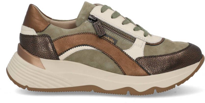 Mephisto Groen Bruin Casual Sneakers Laonie Green Dames - Foto 3