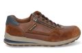 Mephisto BRADLEY Cognac herenschoenen met uitneembaar voetbed - Bruin