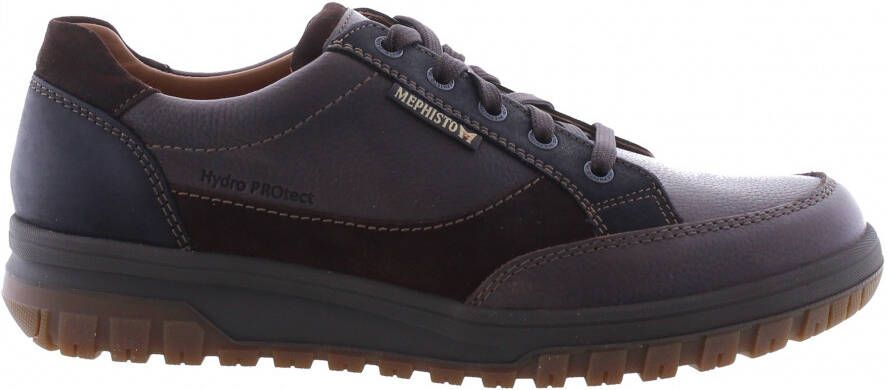 Mephisto PACO~NEVADA~~~~~~~~~~~~~~~~~~~ Vrije tijdsschoenenHeren veterschoenHeren sneakersCasual Bruin - Foto 4