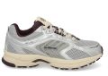 MERCER AMSTERDAM Lage Sneakers The Re-run Evo Leatherlook Zilver - Zilver