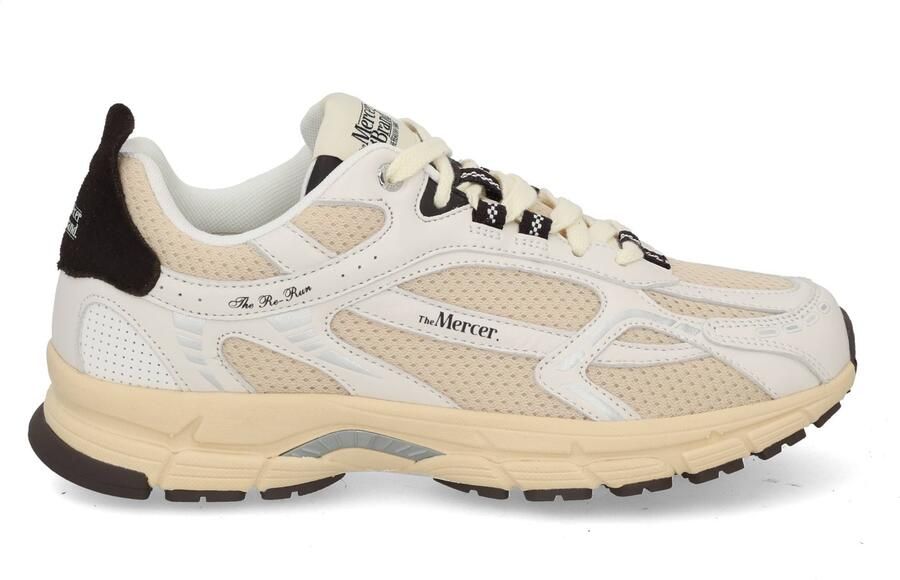 MERCER AMSTERDAM Lage Sneakers Heren The Re-run Evo Suède Zwart