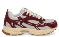 MERCER AMSTERDAM Lage Sneakers Dames The Re-run Vintage Suède Rood - Rood
